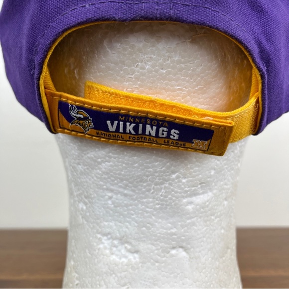 Minnesota Vikings Hat Strapback NFL Reebok  On Field Equipment Dad Hat NFL - Picture 5 of 14